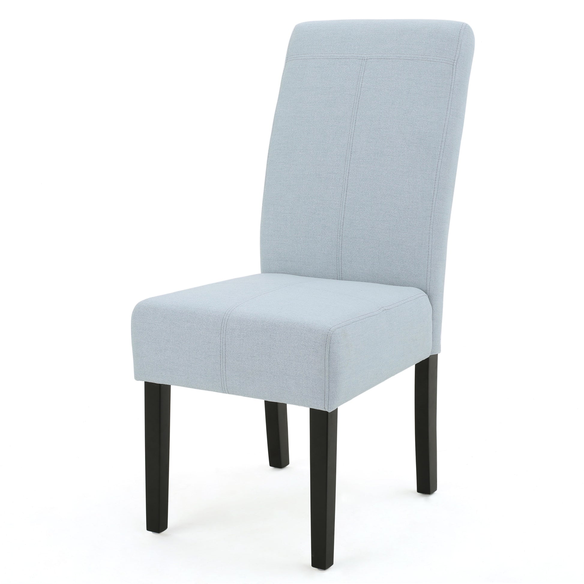 Pertica Kd Dining Chair Set Of 2 Pcs Light Blue Fabric