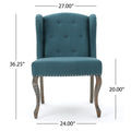 Kd Single Chair Teal Fabric