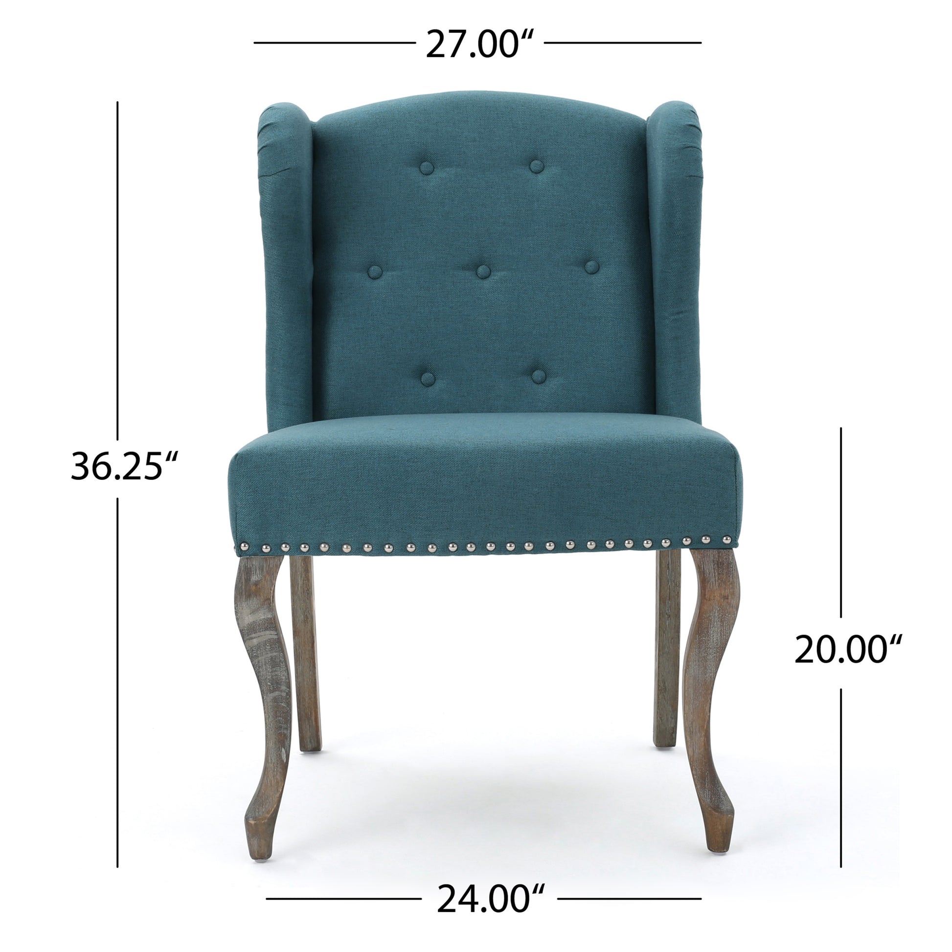 Kd Single Chair Teal Fabric