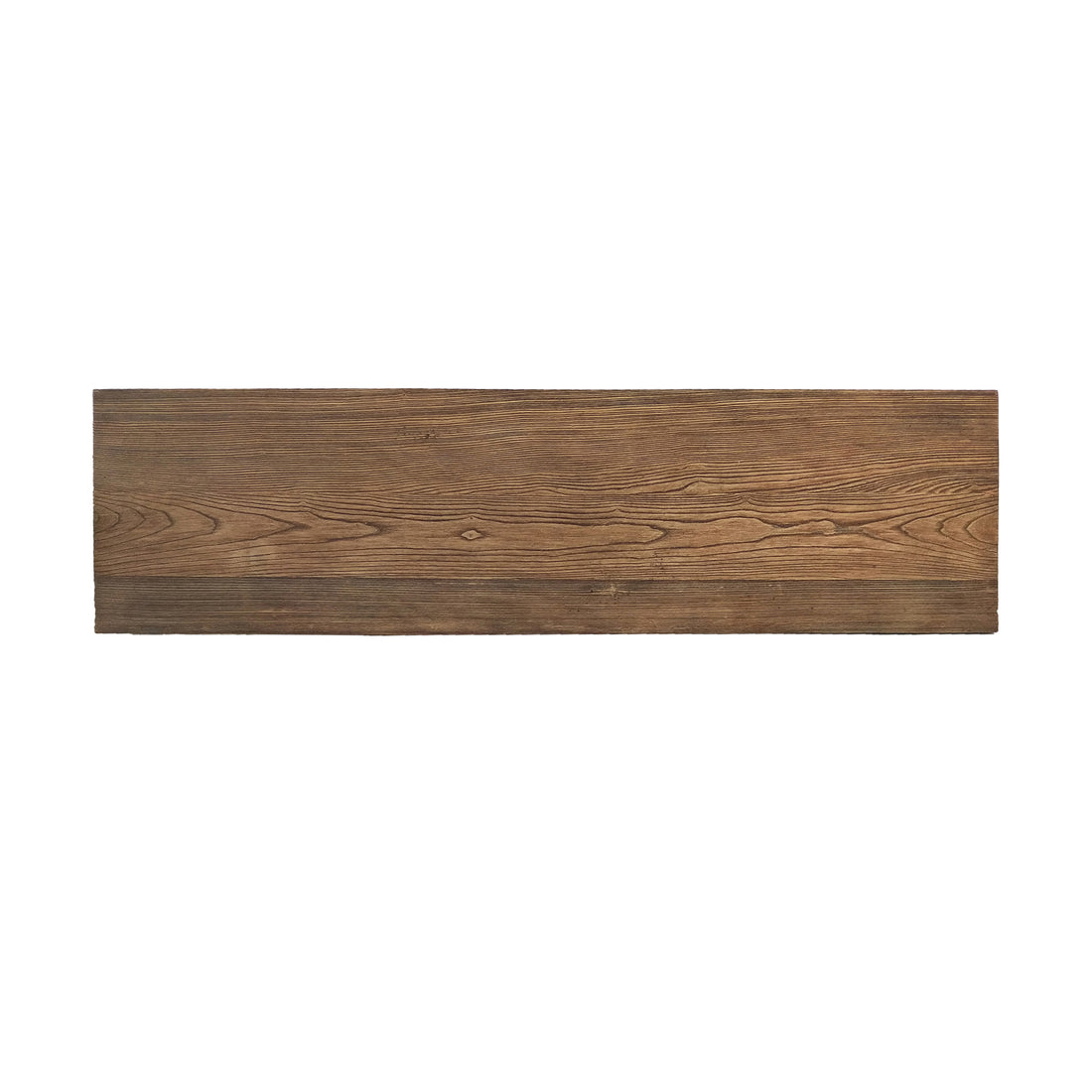 Lido Bench Top Oak Metal