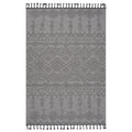 Naar Guros Collection 6X9 White White Traditional Indoor Outdoor Area Rug White Polypropylene