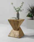 Zahi Accent Table, Oak Finish Ac01779 Oak Wood