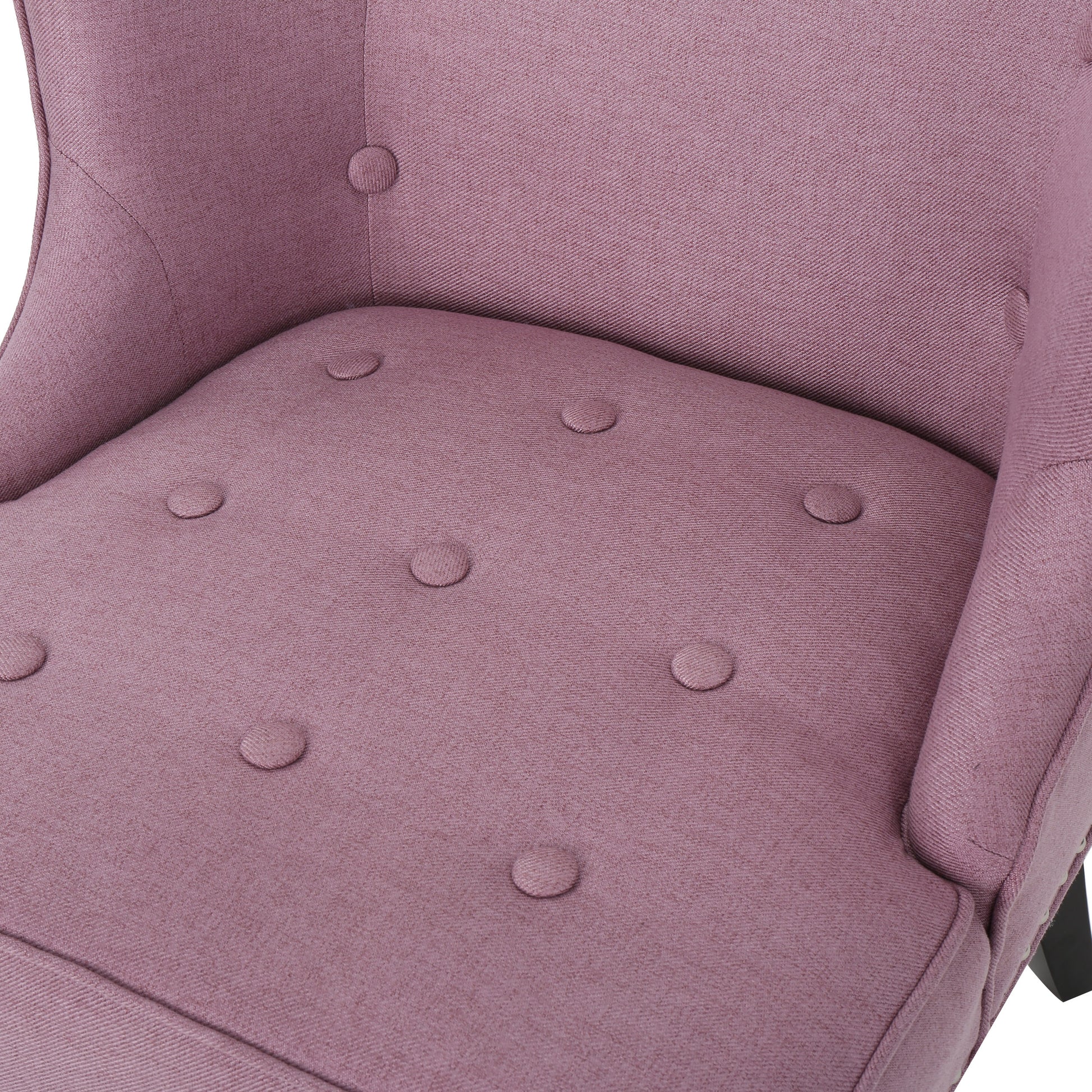 Fabric Occaisional Chair, Lavender Purple Lavender Purple Fabric