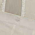 3 Piece Striped Cotton Duvet Cover Set Queen Multicolor Cotton