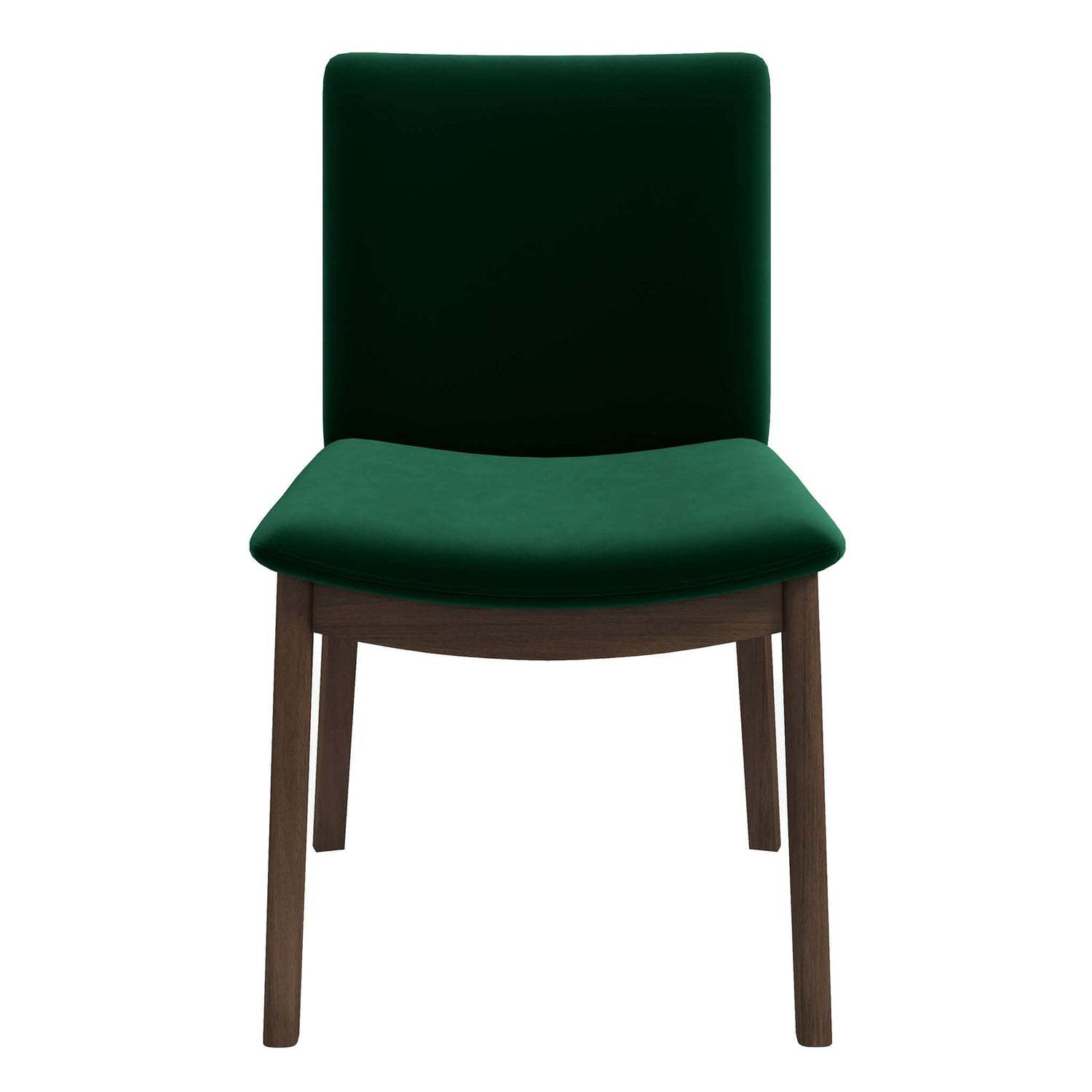 Kate Mid Century Modern Dining Chair Set Of 2 Multi Velvet