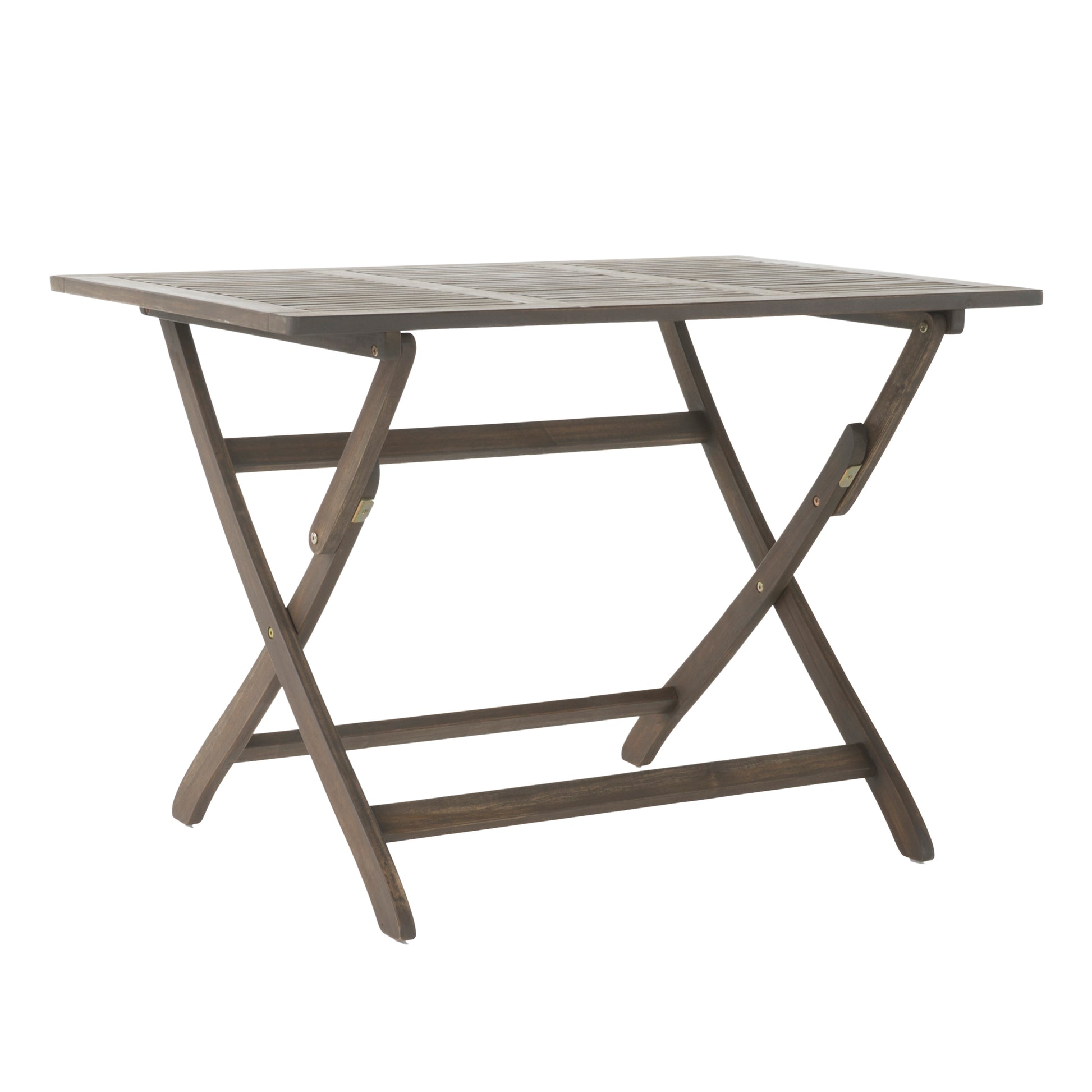 Positano Foldable Dining Set, Grey Grey Acacia Wood