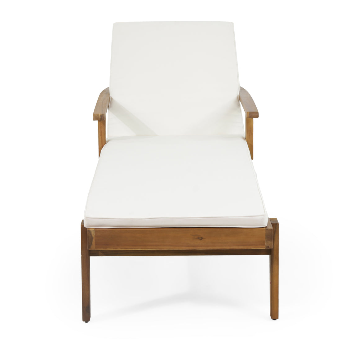 Jason Chaise Lounge Teak Fabric