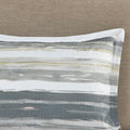 8 Piece Printed Seersucker Comforter And Quilt Set Collection Yellow King Cal King King Yellow Polyester