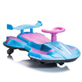 12V Kids Ride On Electric Toy,360 Degree Drift In Place,Spray Function,Front&Side Lights Design,Usb Mp3,Bluetooth,Music, 3.73 4.35 Mph,Easy Installation,Ultimate Cool Operation For Kids Aged 3 . Purple 100 149 Lbs Polypropylene