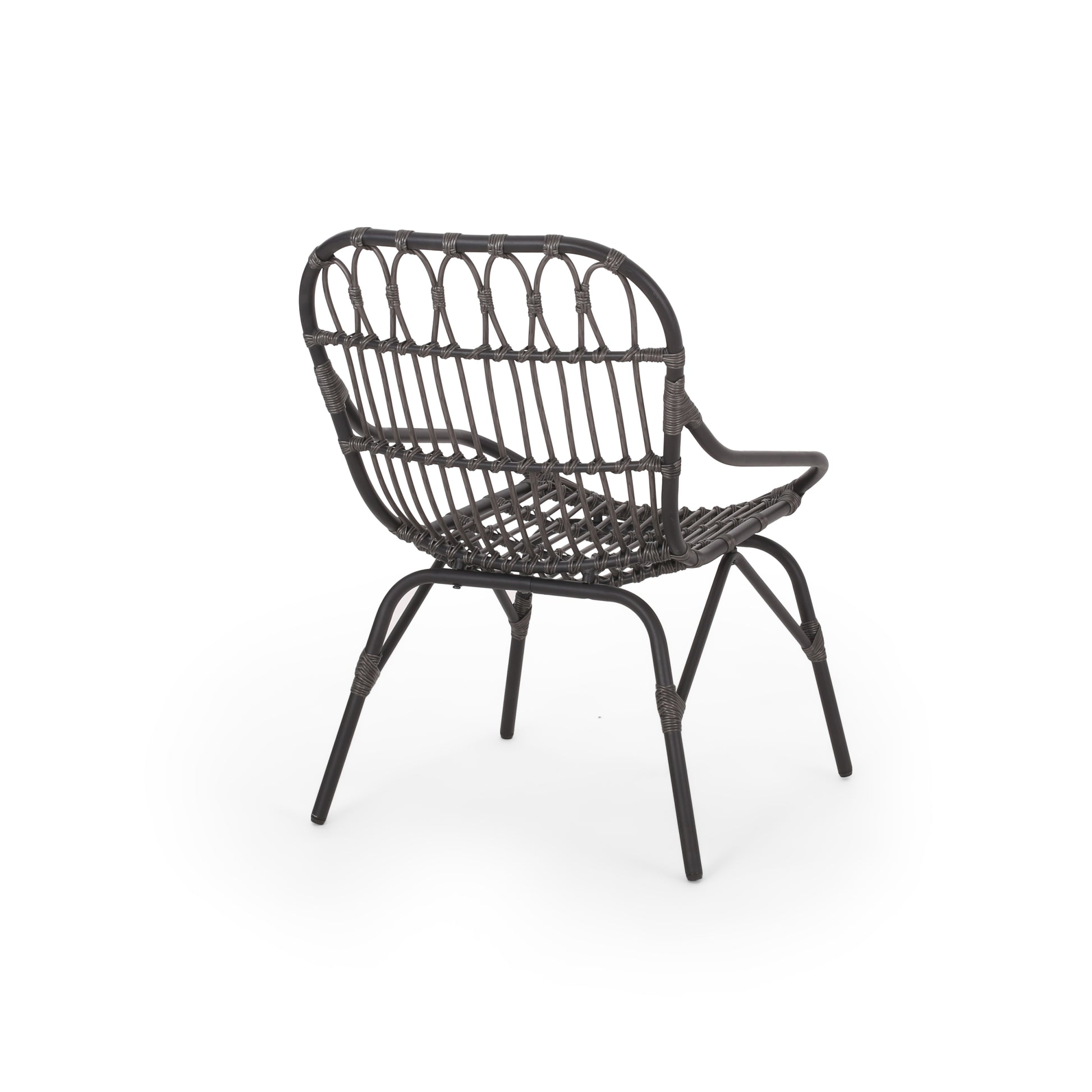 Harlem Chair Gray Rattan