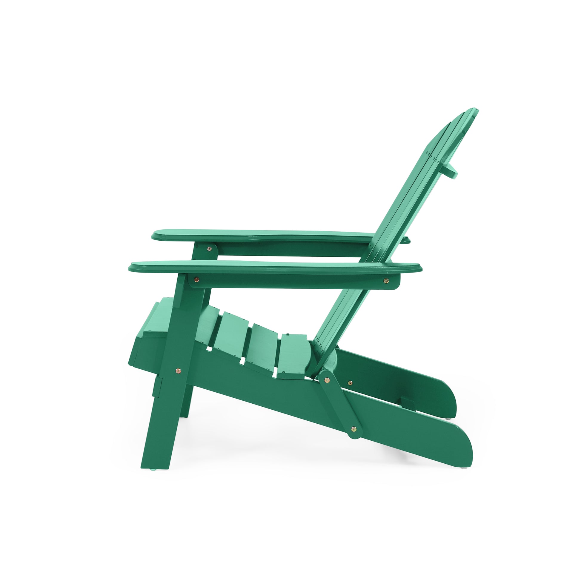 Malibu Adirondack Chair Dark Green Acacia Wood