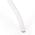 Phoenix Rectangle Table White Aluminium