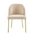 Wood Table & Chair Set For Modern Living Spaces,One Table,Four Chairs Set Wood Wood Fabric