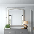 Antique Gray Dresser Mirror Antique Gray Wood Glass