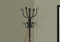 Coat Rack, Hall Tree, Free Standing, 8 Hooks, Entryway, 74