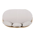 Shane Sofa Daybed Light Brown Fabric