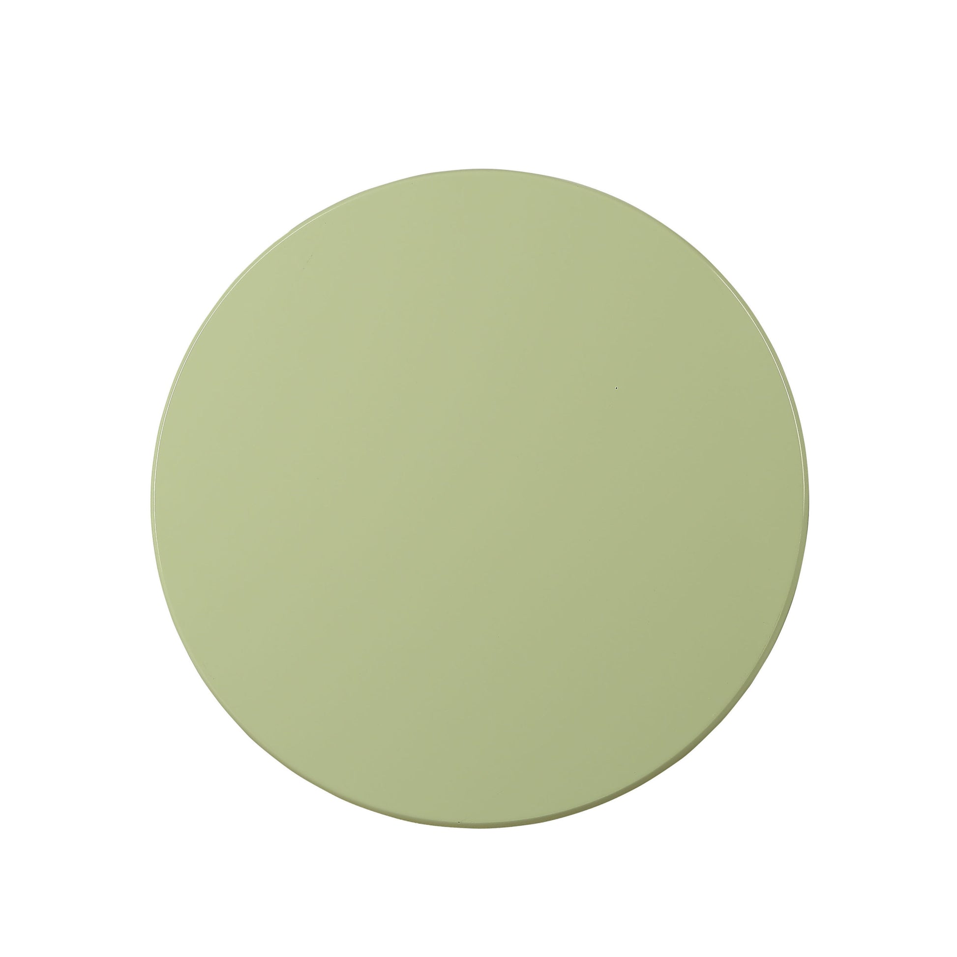 Light Green Side Table With Turned Pedestal Light Green Primary Living Space Traditional Round Wood