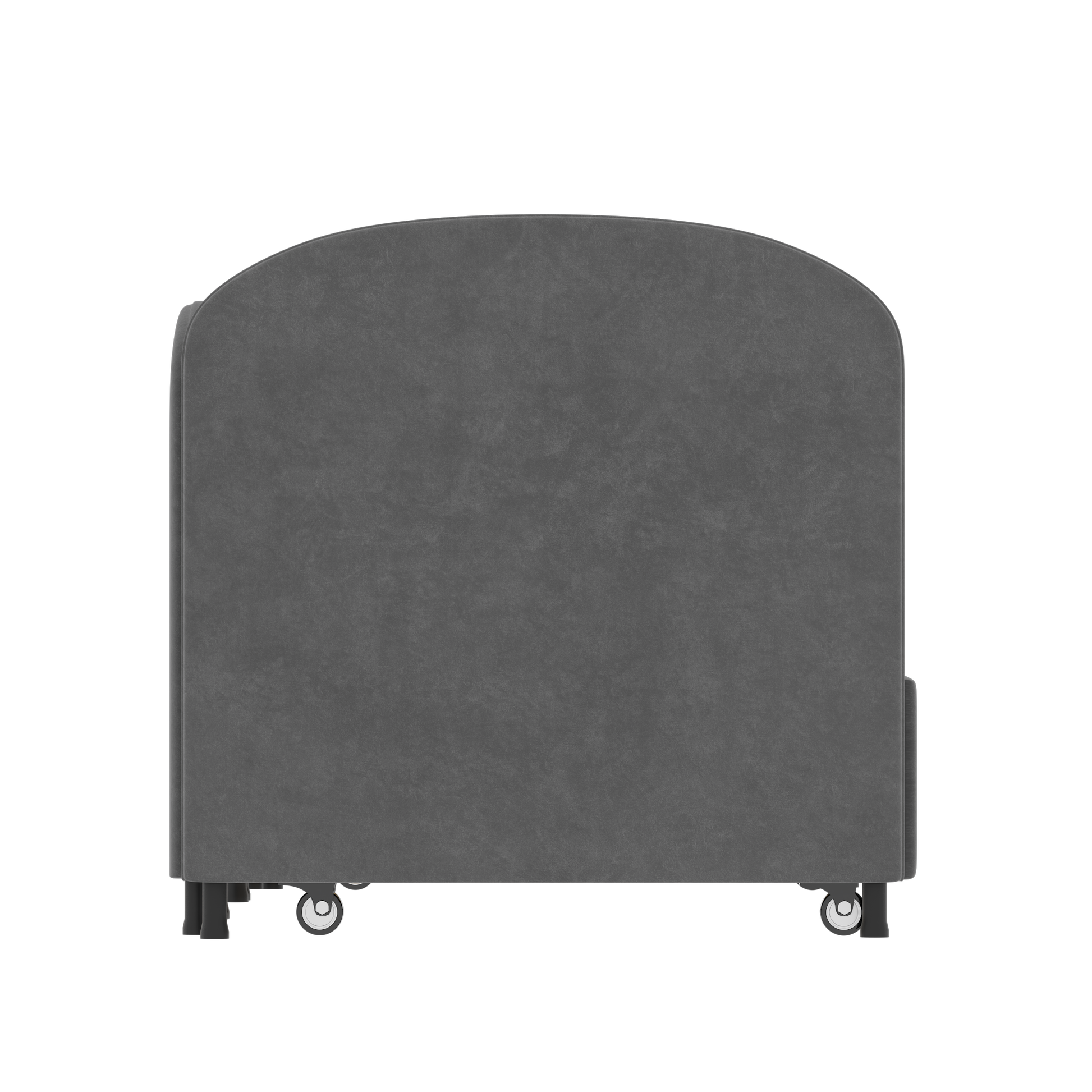 Twin Size Twin Size Bed Frames With An Another Bed Frame, Velvet Upholstered Daybed, Modern Sofa Bed Daybed Frame For Bedroom Living Room, Suitable For Living Room, Kids Room, Bedroom Ddry Gray Dark