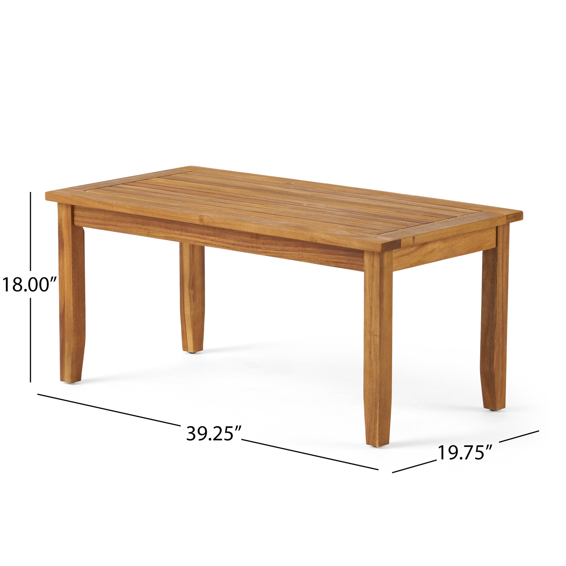 Peytonseat Coffee Table Teak Acacia Wood