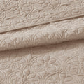 Reversible Quilt Set Khaki King Cal King Khaki Cotton