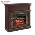 Only Mantel Not Included Fireplace Cherry,41.34