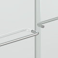 Semi Frameless Sliding Shower Door 56 60 In. W X 72 In. H, Bathroom Sliding Door With 5 16