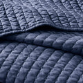 2 Piece Quilt Set Navy Twin Twin Xl Twin Navy Cotton