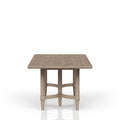 Counter Height Dining Table In Sand Colored Finish Sand Solid Wood Mdf