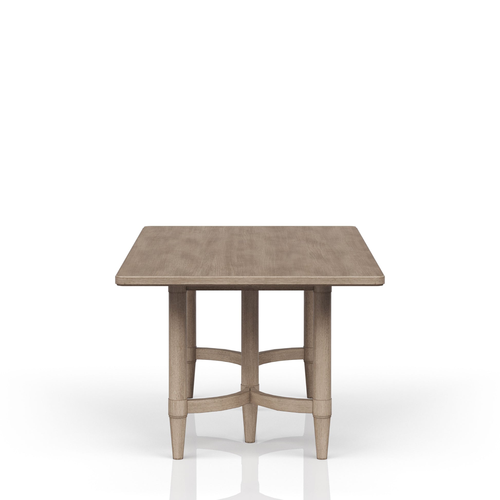 Counter Height Dining Table In Sand Colored Finish Sand Solid Wood Mdf