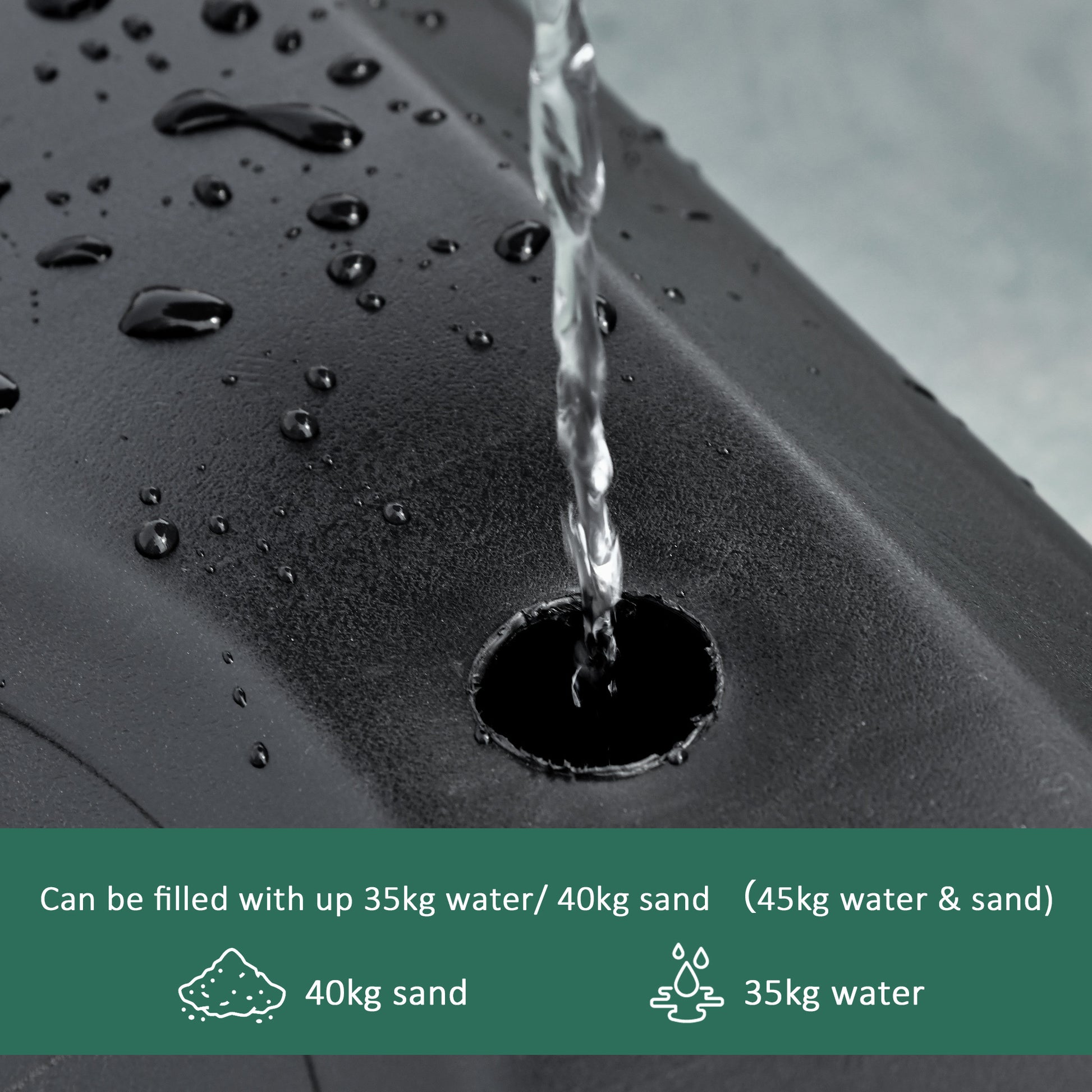 Soozier Portable Basketball Hoop System Stand With 33In Backboard, Height Adjustable 5Ft 7Ft For Indoor Outdoor Use Black Steel