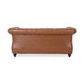 Seat Sofa Light Brown Pu