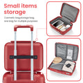 Luggage Sets 4 Piece 14 20 24 28 Pp Lightweight & Durable Expandable Suitcase Wine Red Polypropylene