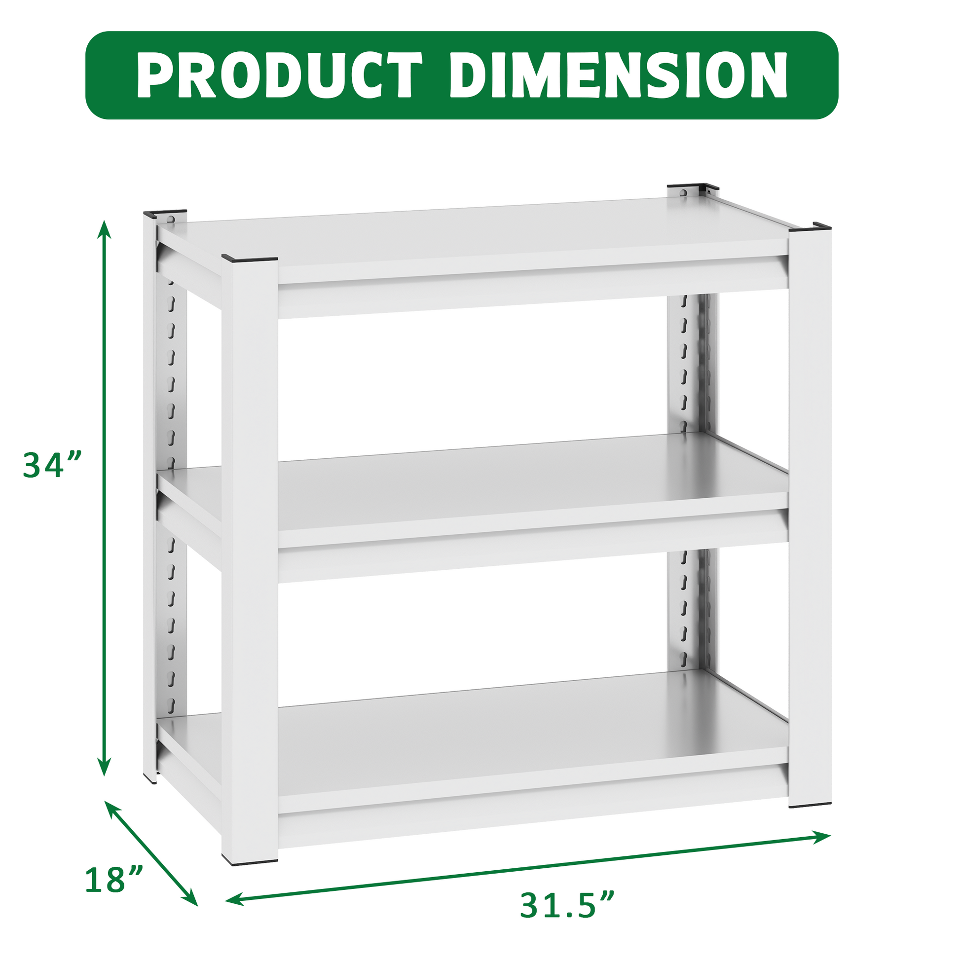 40 50 Gallon Fish Tank Stand Metal Aquarium Stand, 31.5 "L X 18 "W X 34"H Adjustable Heavy Duty Reptile Tank Stand, Adjustable 3 Tier Fish Tank Rack Shelf For Home Office, Tank Not Included 3 Antique White Standard Horizontal Primary Living Space Open