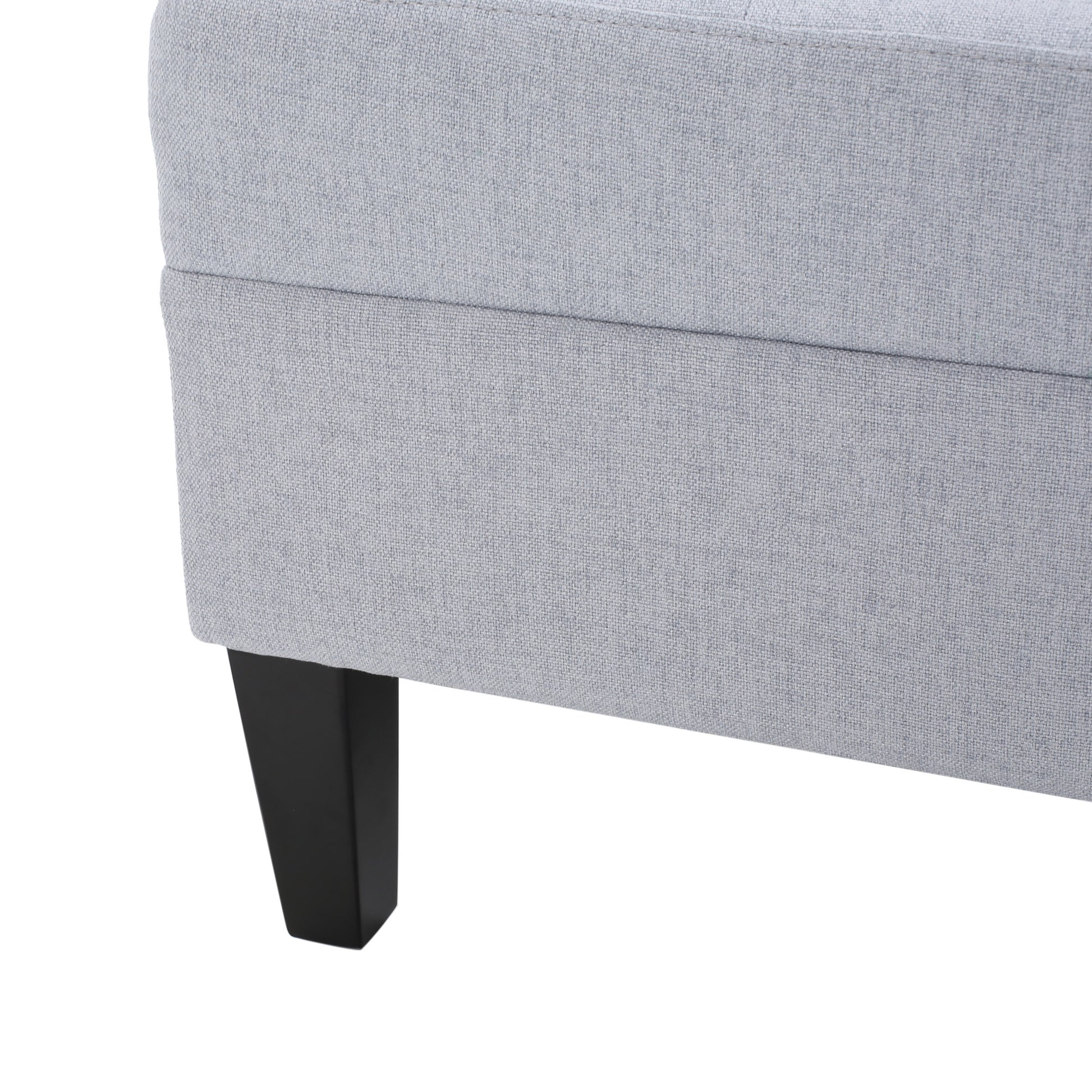 Ottoman Light Grey Fabric