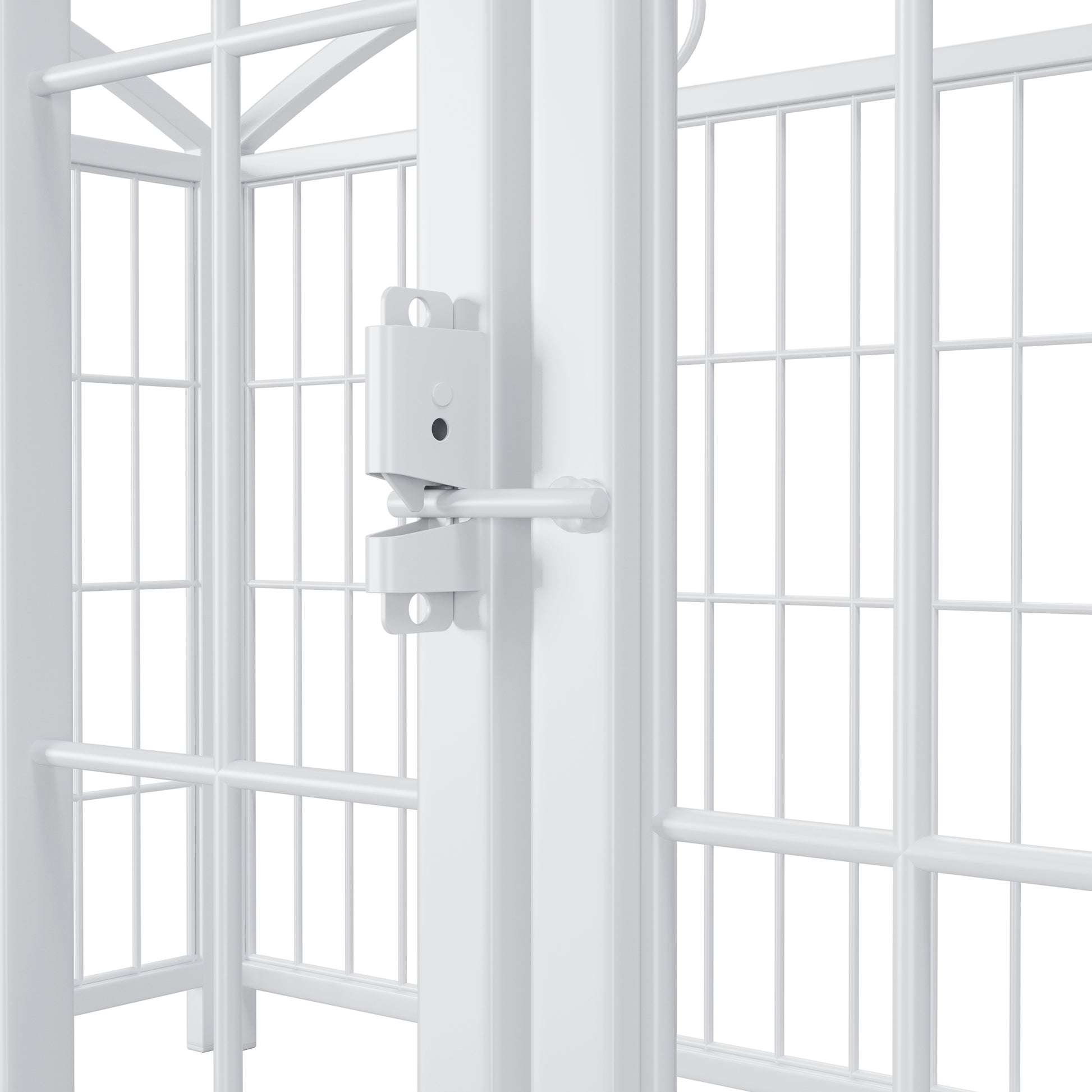 Dog Playpen Indoor 24 Inch 8 Panels Metal Dog Pen Pet Dog Fence Outdoor Exercise Pen With Doors, Heavy Duty Dog Fence Puppy Pen For Large Medium Small Dogs Indoor Outdoor Foldable Pet Exercise Pen