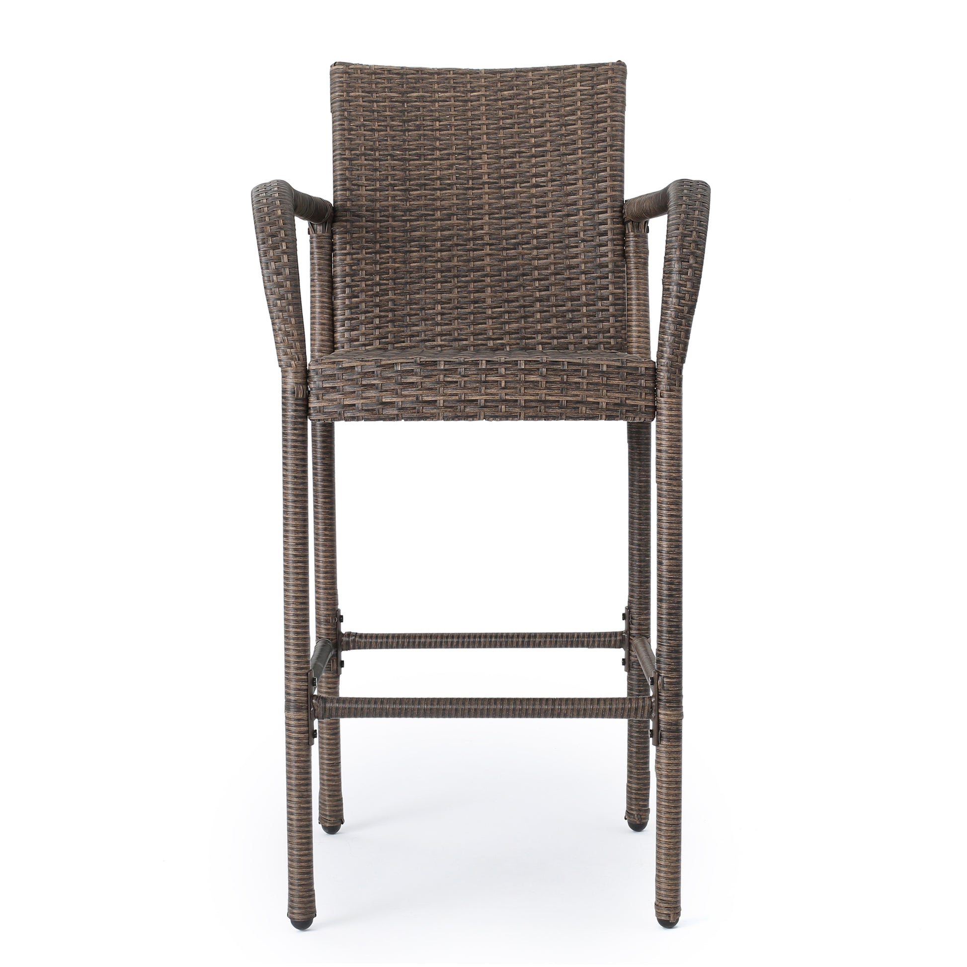 Littleton Barstool Brown Iron