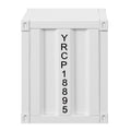 White Nightstand With Open Shelf White Bedroom Contemporary Shelf Metal