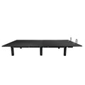 J300 Adjustable Bed Base Frame Twin Xl Head And Foot Incline Zero Gravity Under Bed Lighting Wireless Remote Control Typea Typec Twin Xl Antique Black Metal Bedroom American Design,Antique,Casual,Modern Adjustable Bedbase Steel Steel
