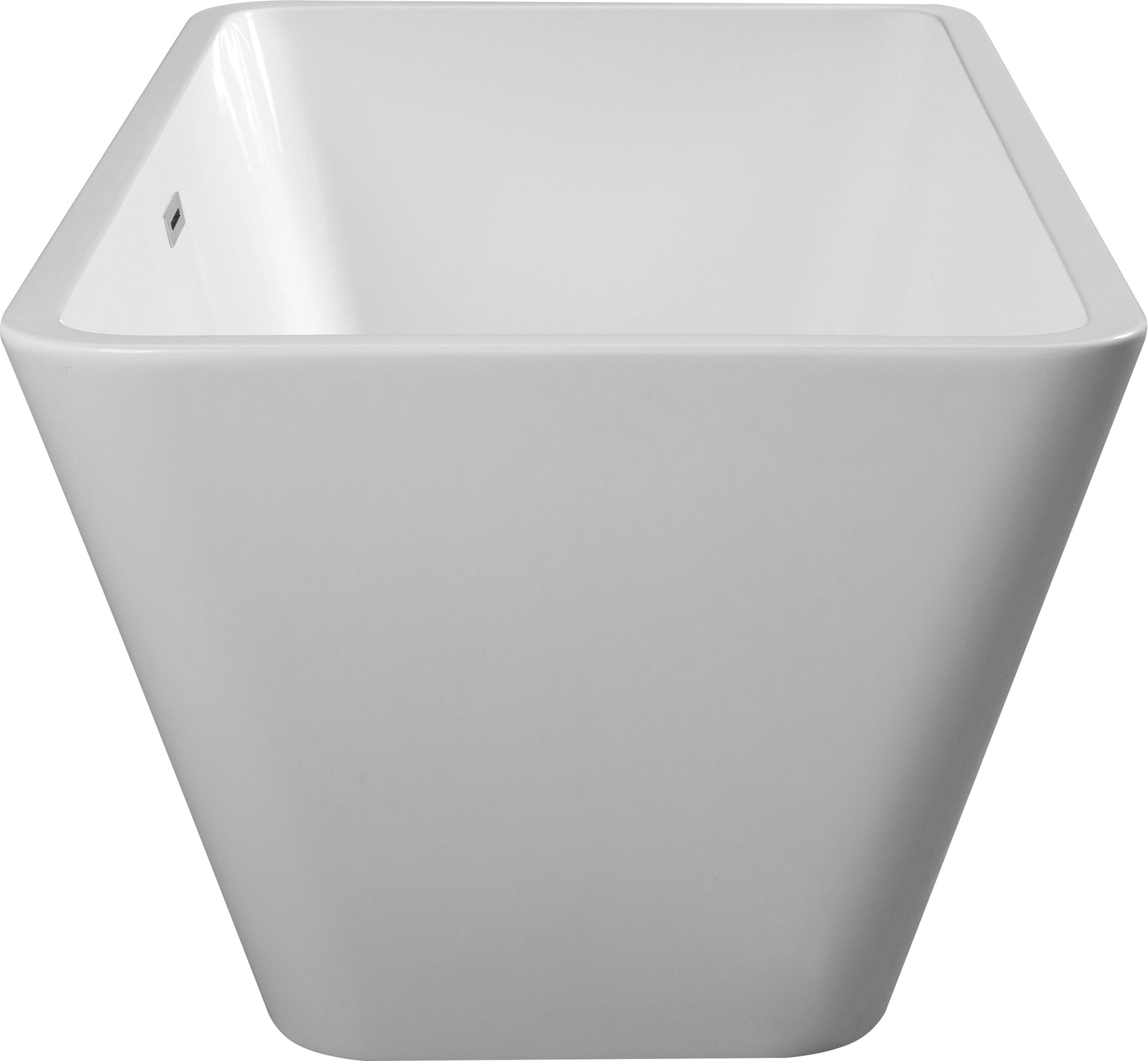 67" X 30" Acrylic Rectangular Freestanding Bathtub, Contemporary Soaking White Tub With Brushed Nickel Overflow And Pop Up Drain, Cupc Certified, Glossy White Yy032 168 66 W S Gloss White Rectangle