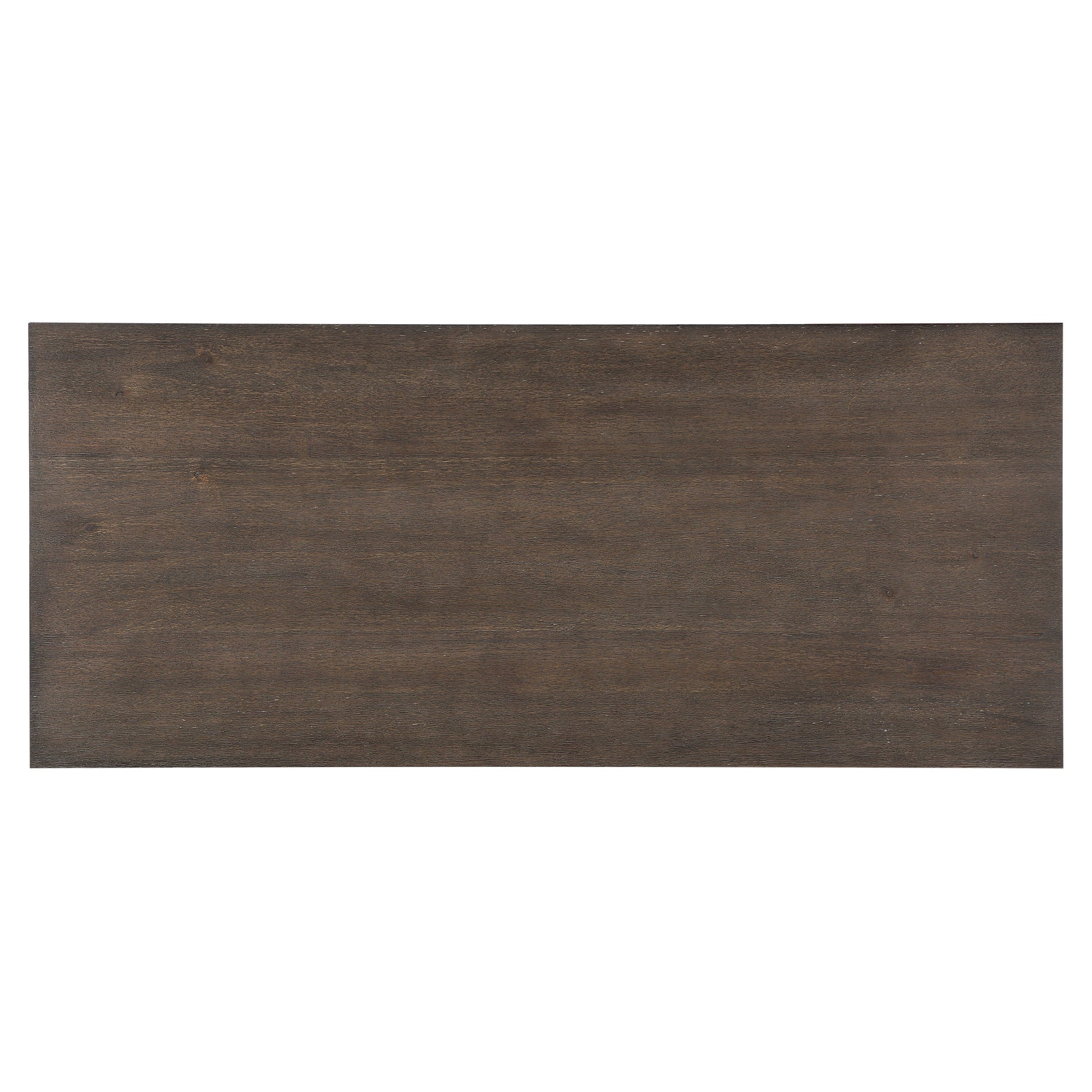 Dark Oak Finish 1Pc Durable Writing Desk With Hidden Drawer Classic Traditional Wooden Home Office Furniture Dark Oak Writting Desk Office Rectangular Drawers Wood