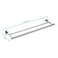 23.6'' Towel Bar Wall Mounted Chrome Stainless Steel