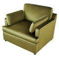 Mirod Oversized Accent Chair Comfortable Armrest Cushions, Versatile Neutral Style, Elegant Design, Durable Frame Green Velvet