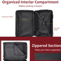 Luggage Sets 2 Piece, Hardshell Abs Lightweight And Expandable Only 28