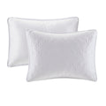 Reversible Bedspread Set White King White Cotton