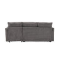 United Modular Sectional Sofa L Shaped Modular Couch With Reversible Chaise Modular Sofa Sectional Couch With Storage Seats Dark Gray Chenille 3 Seat