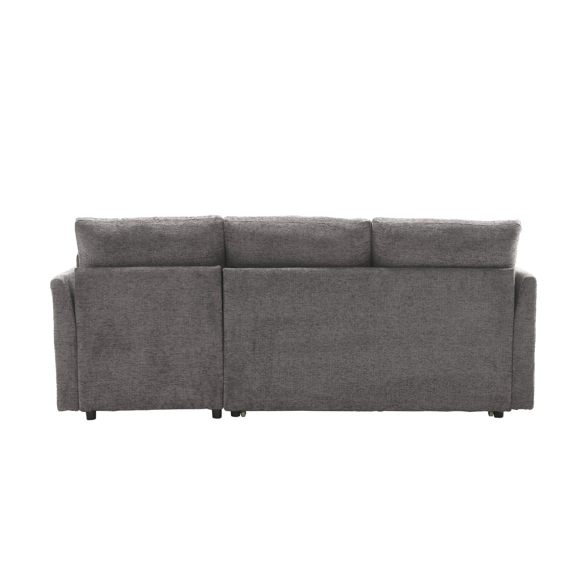 United Modular Sectional Sofa L Shaped Modular Couch With Reversible Chaise Modular Sofa Sectional Couch With Storage Seats Dark Gray Chenille 3 Seat