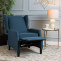 Recliner Navy Blue Fabric