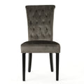 Charlotte Kd Dining Chair Grey Fabric