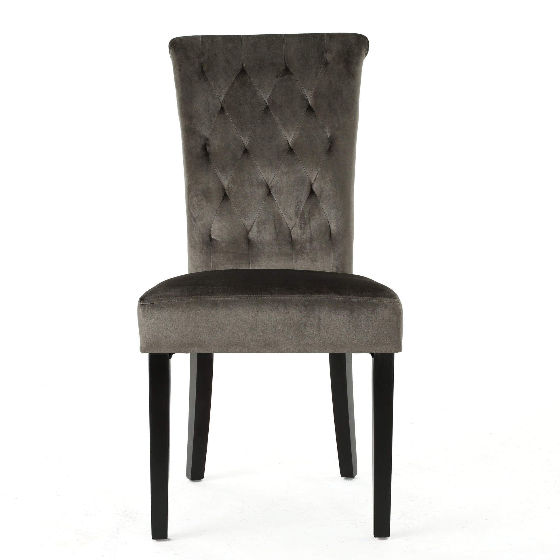 Charlotte Kd Dining Chair Grey Fabric