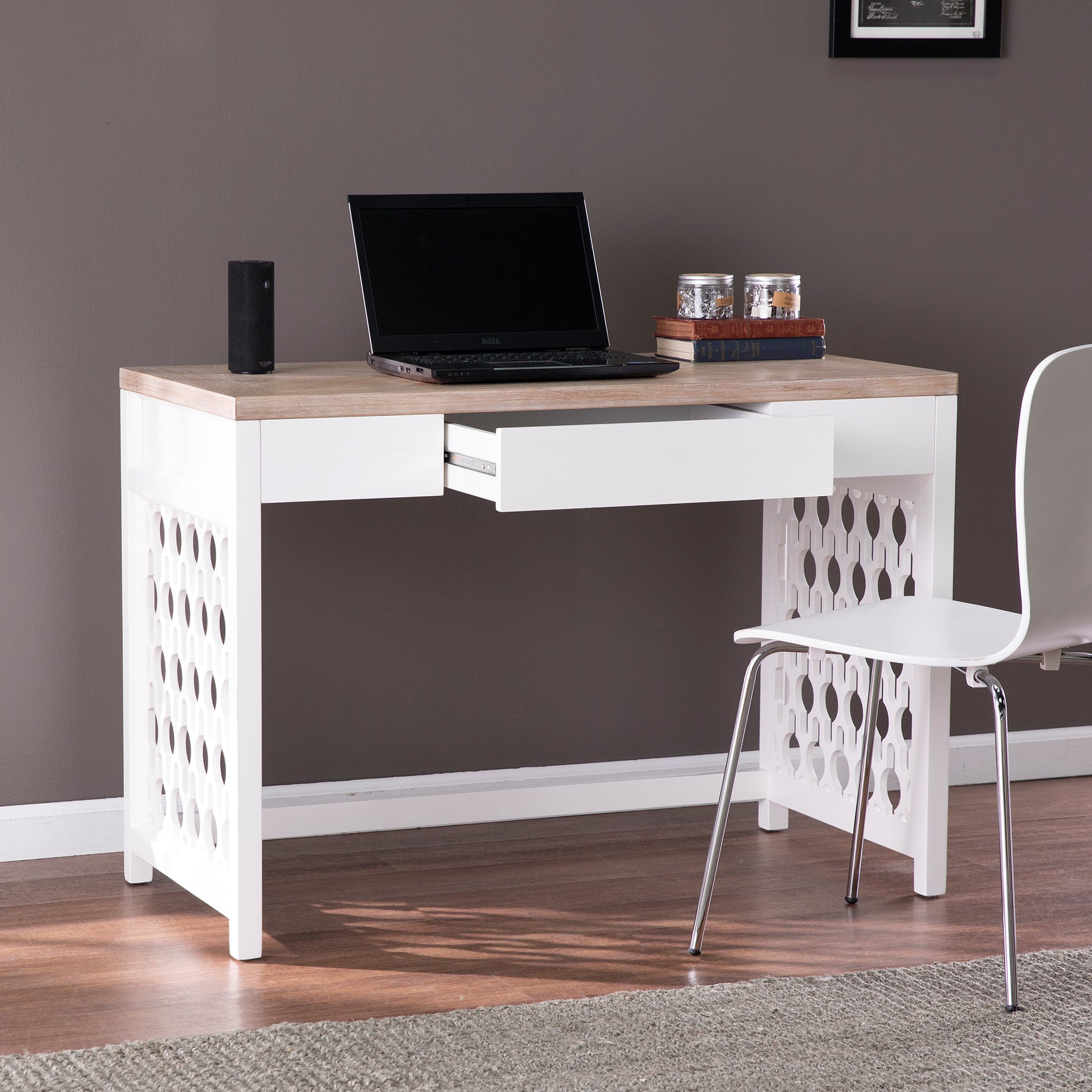 Wayliff Writing Desk Natural Mdf